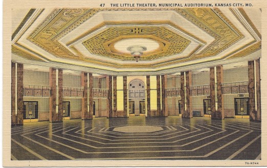 The Little Theater in Municipal Auditorium