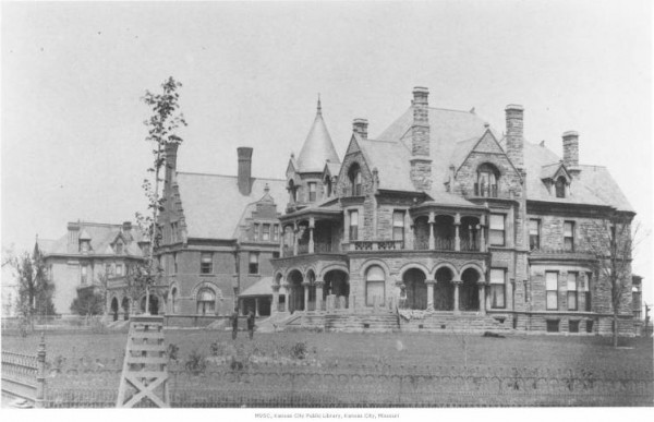 Harkness Estate  Photo courtesy of Missouri Valley Special Collections, Kansas City Public Library, Kansas City, Missouri